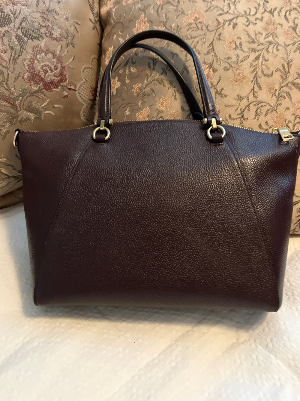 Coach Oxblood Prairie Satchel - Picture 2 of 4